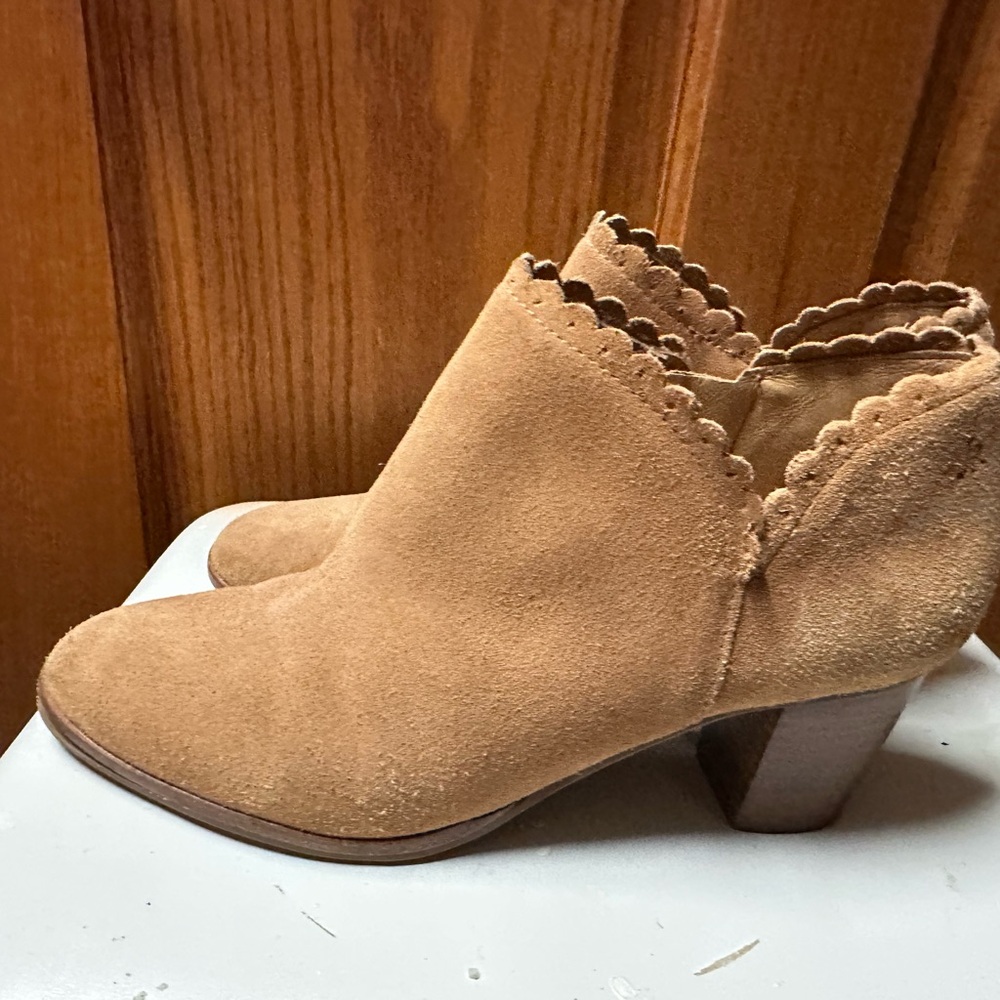 Jack Rogers Tan Ankle Booties